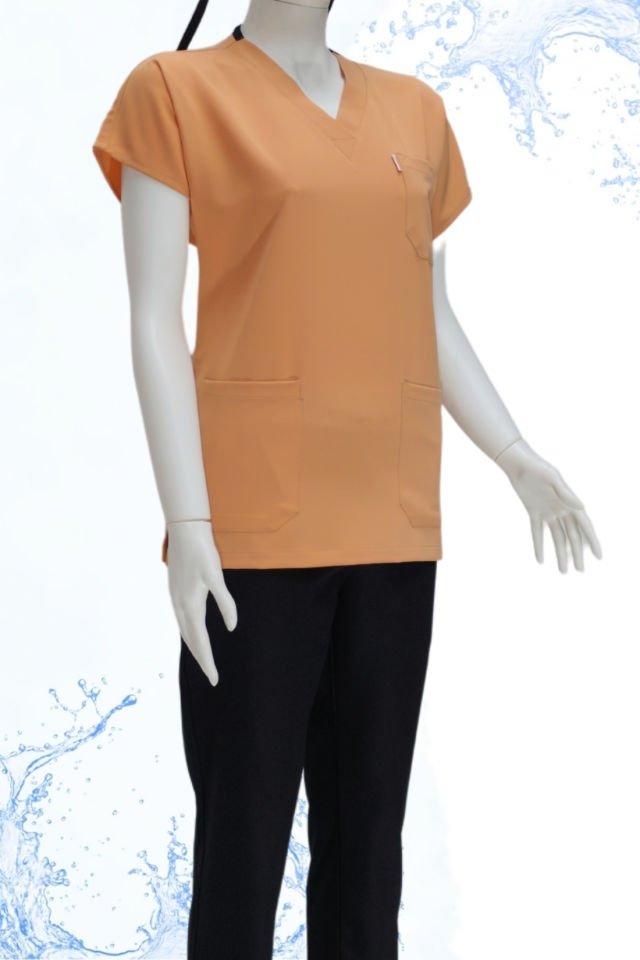 Somon - Siyah Kombin Unisex Uniforma (Likralı)