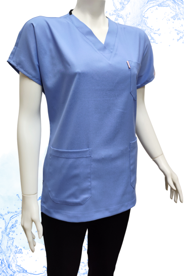 Bebe Mavisi - Siyah Kombin Unisex Uniforma (Likralı)