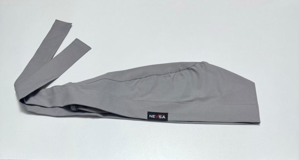 Gri Tesettür Bone Likralı