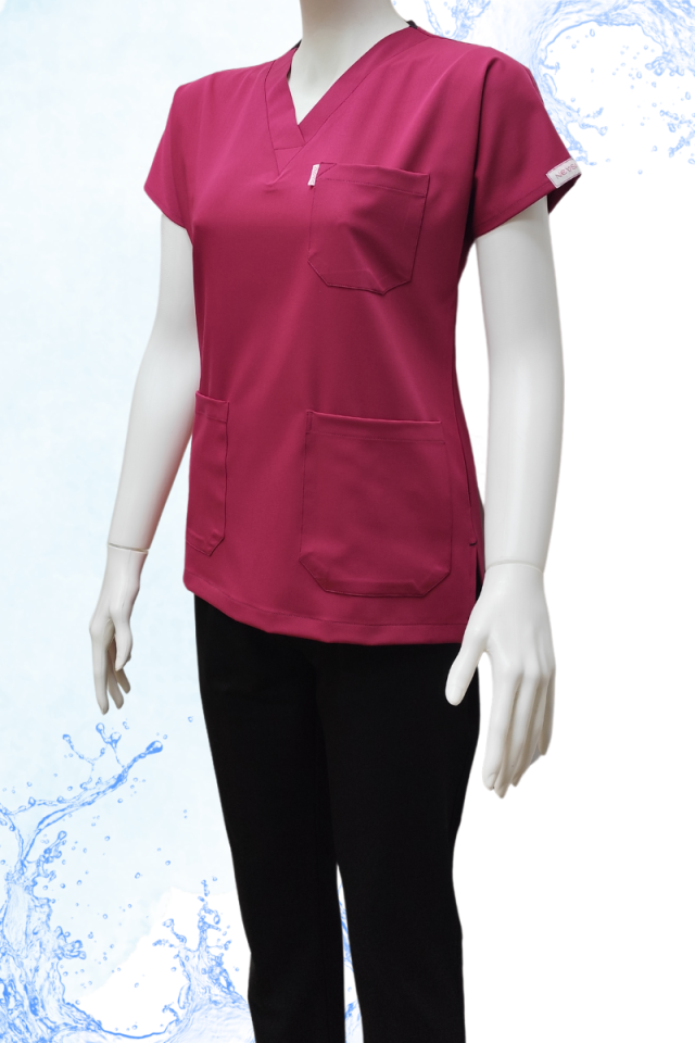 Gül Kurusu - Siyah Kombin Unisex Uniforma (Likralı) S - TEK ÜST - EVET İSİM YAZILSIN