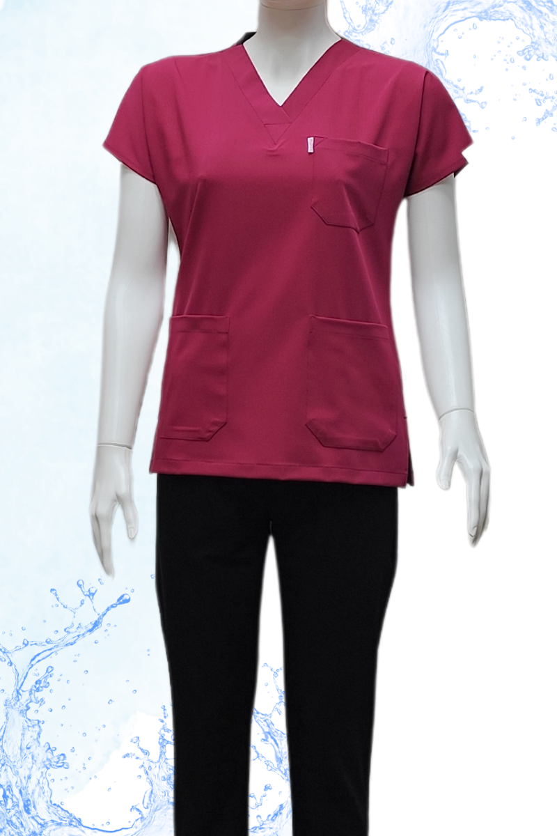 Gül Kurusu - Siyah Kombin Unisex Uniforma (Likralı) S - TEK ÜST - EVET İSİM YAZILSIN
